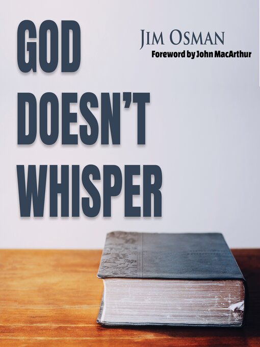 Cover image for God Doesn't Whisper